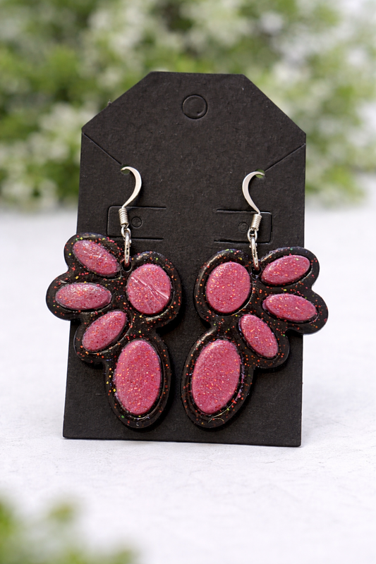 Western Faux Stone Dangles