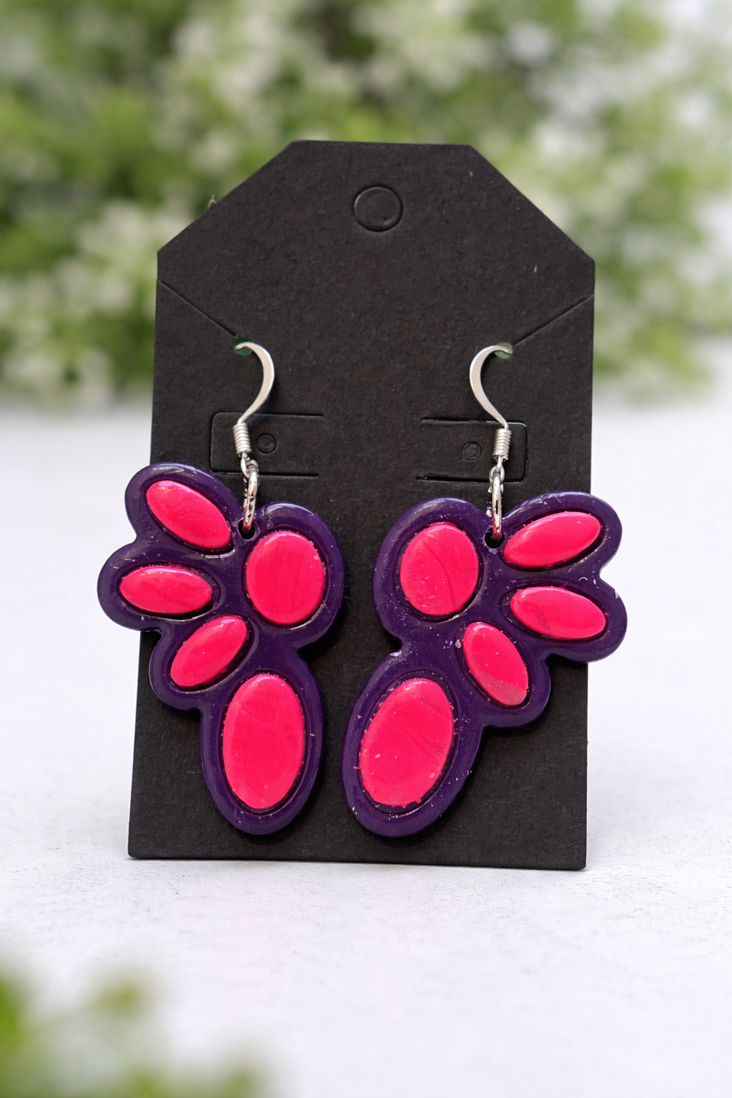 Western Faux Stone Dangles